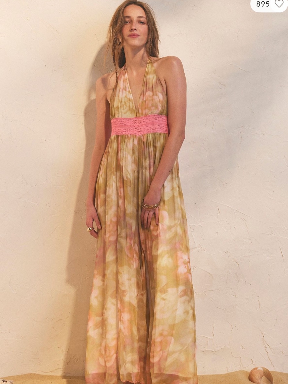 NWOT Free People Ultraviolet Haze Jumpsuit